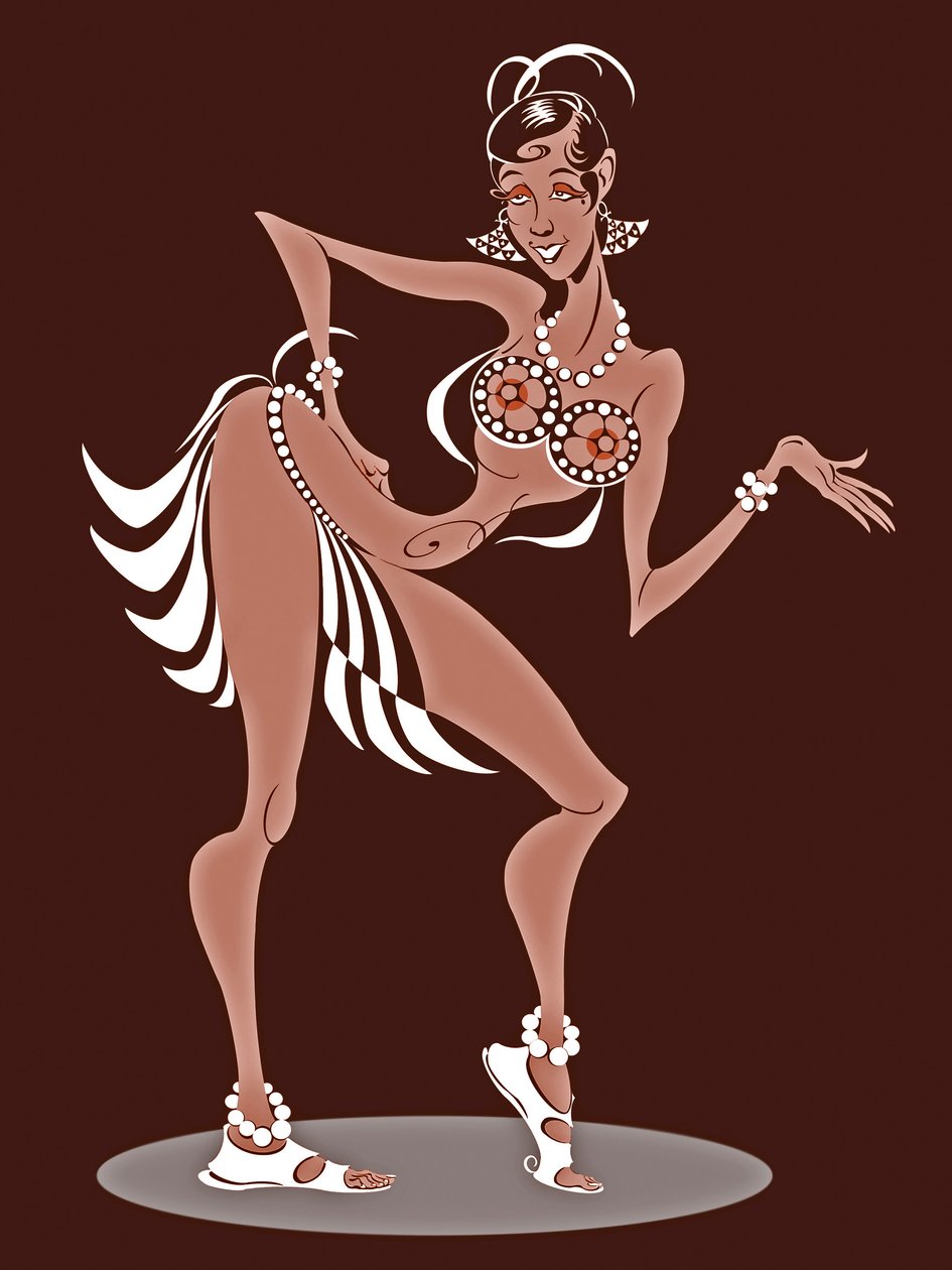 Josephine Baker by Neale Osborne