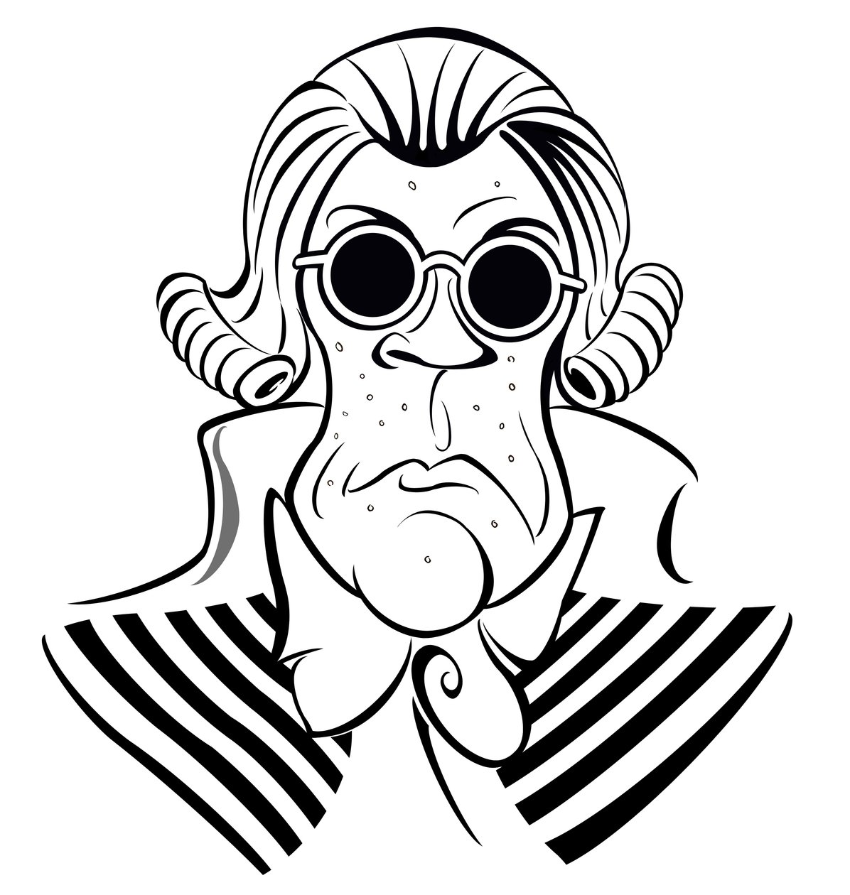 Maximilien Robespierre by Neale Osborne