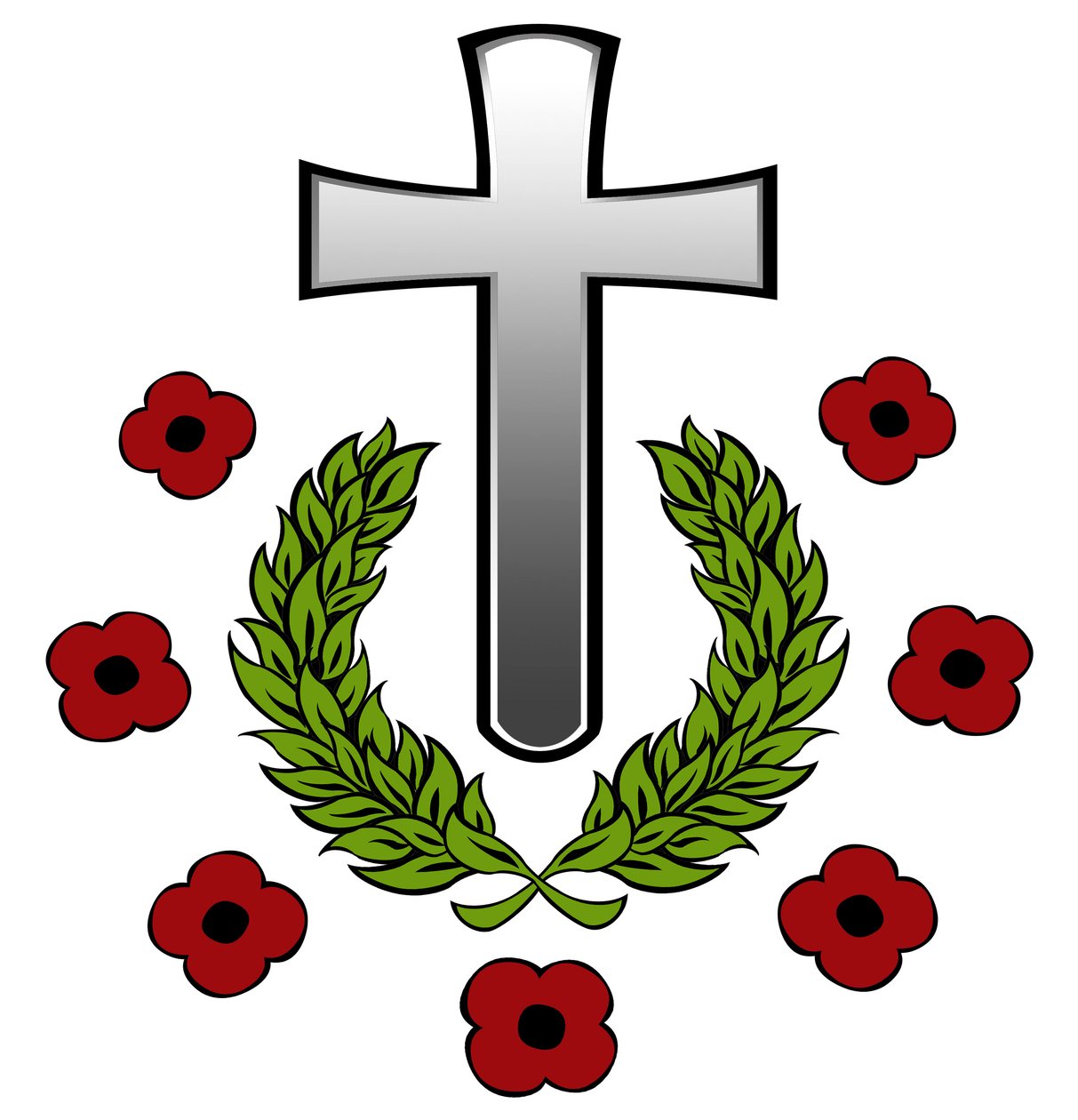 Memorial of graves on cemeteries in France and Belgium from World War One by Neale Osborne