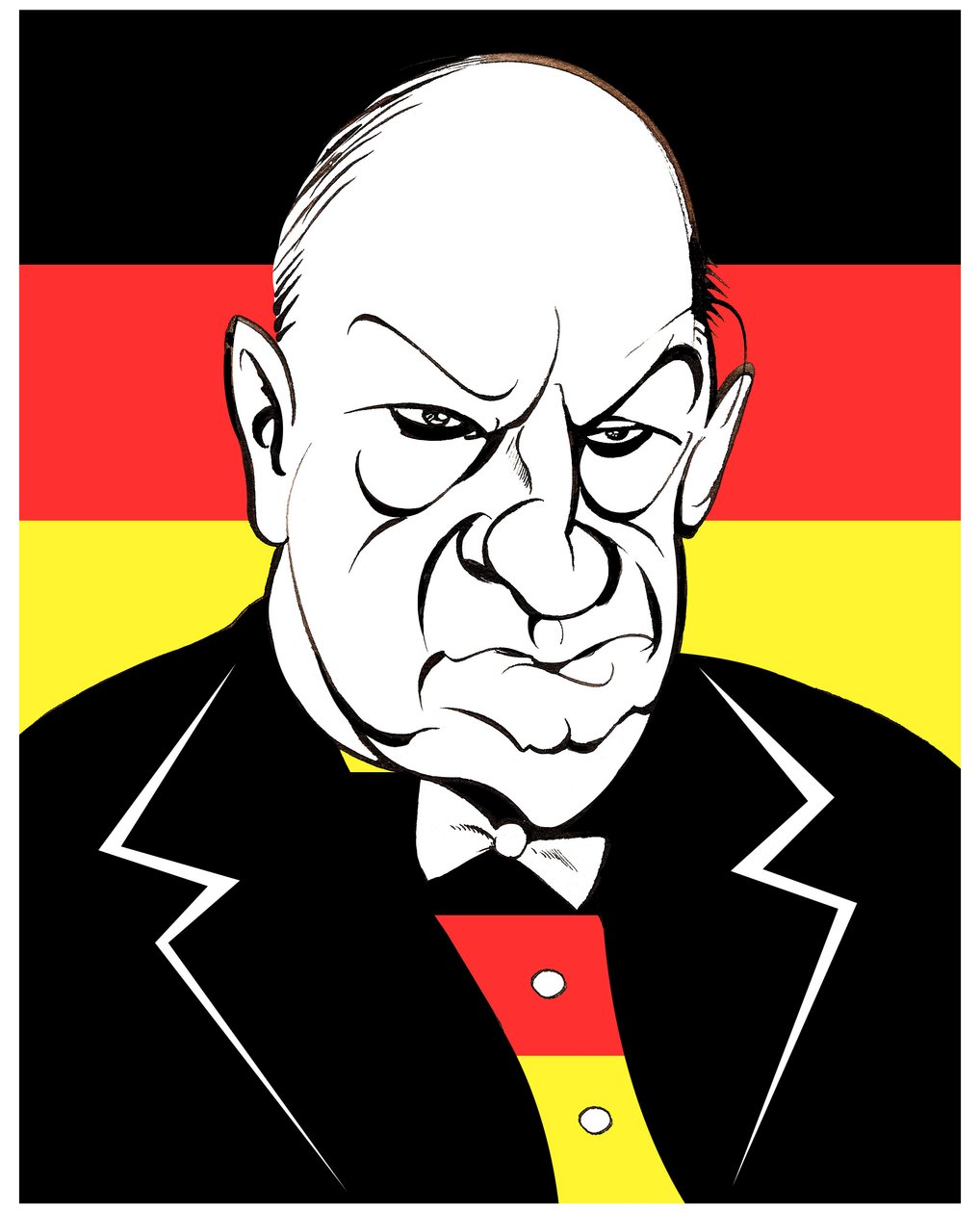 Paul Hindemith - German composer, conductor and violist by Neale Osborne