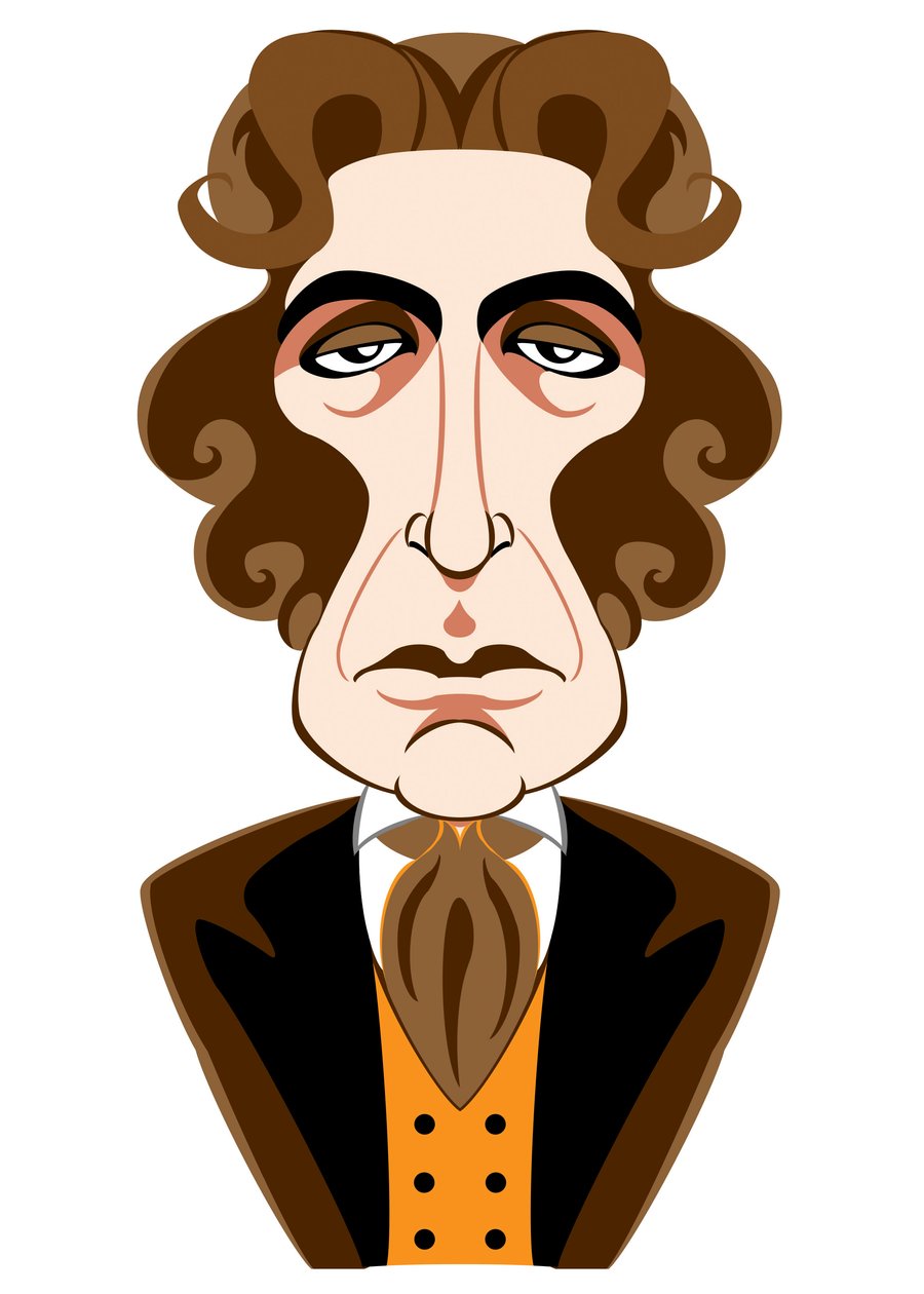 Paul McGann as Doctor Who - caricature by Neale Osborne