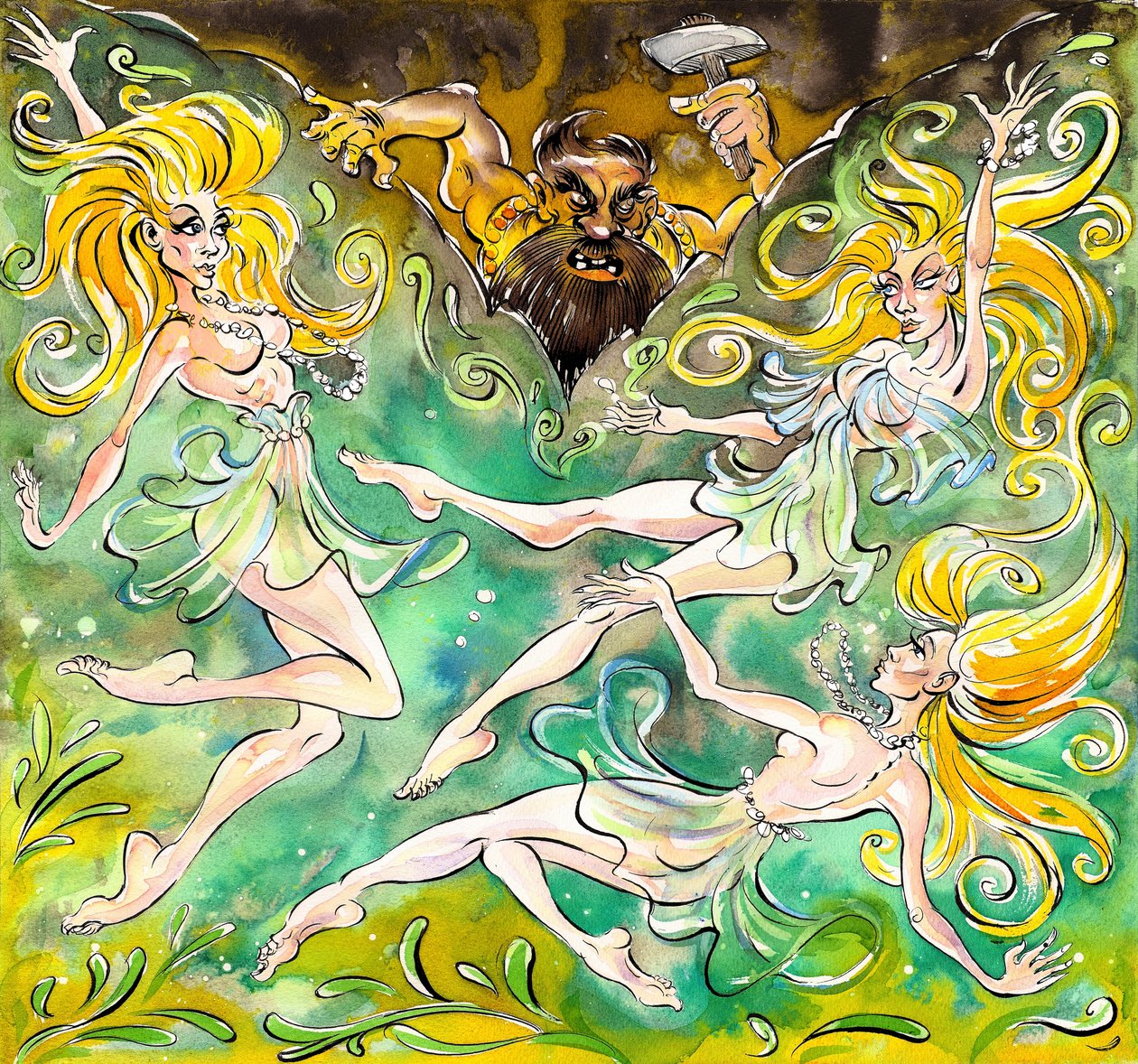 Rheinmaidens in Wagner