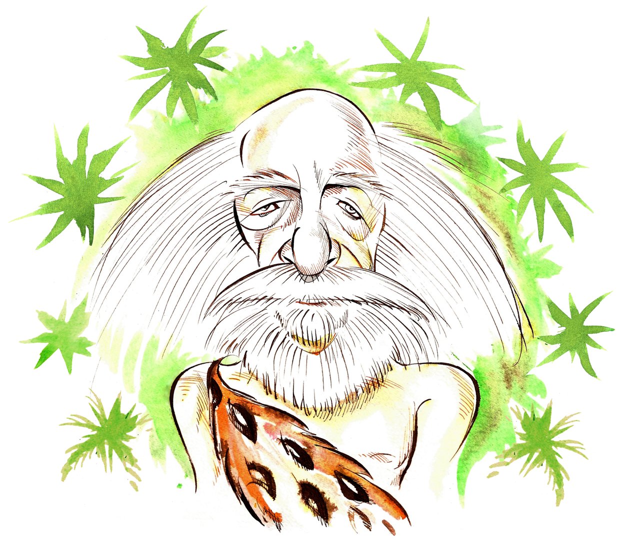 William Golding, English Writer (1911-1993) by Neale Osborne