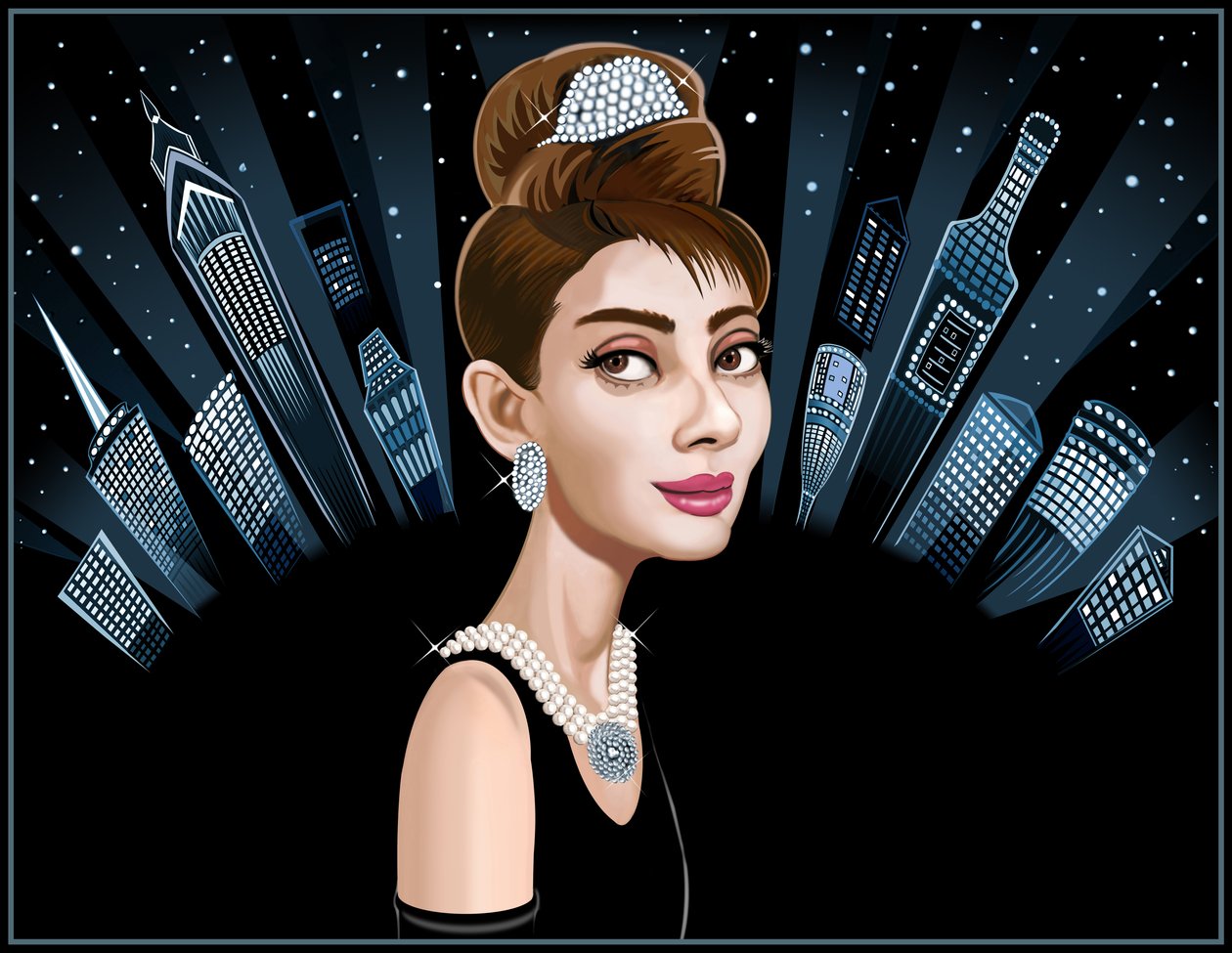 Audrey Hepburn, 2021 by Neale Osborne
