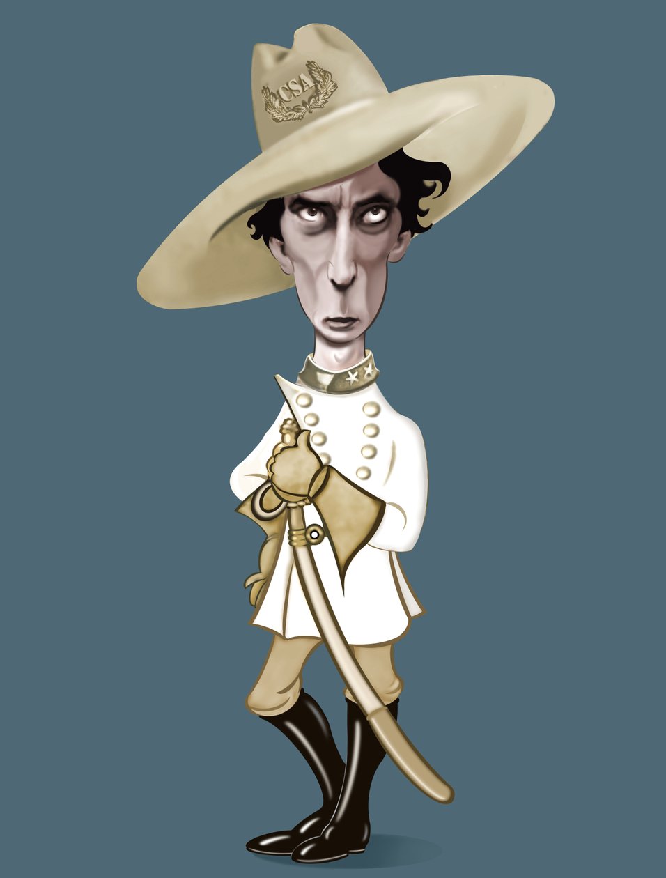Buster Keaton, 2021 by Neale Osborne