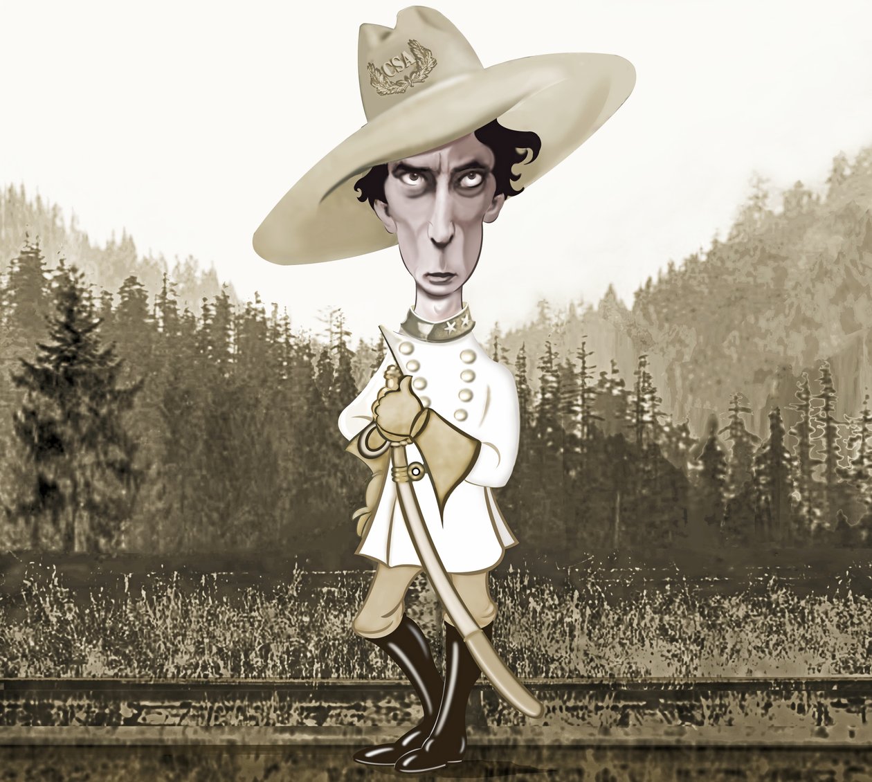 Buster Keaton, 2021 by Neale Osborne