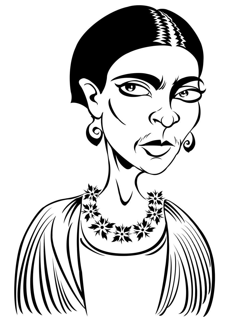 Frida Kahlo by Neale Osborne