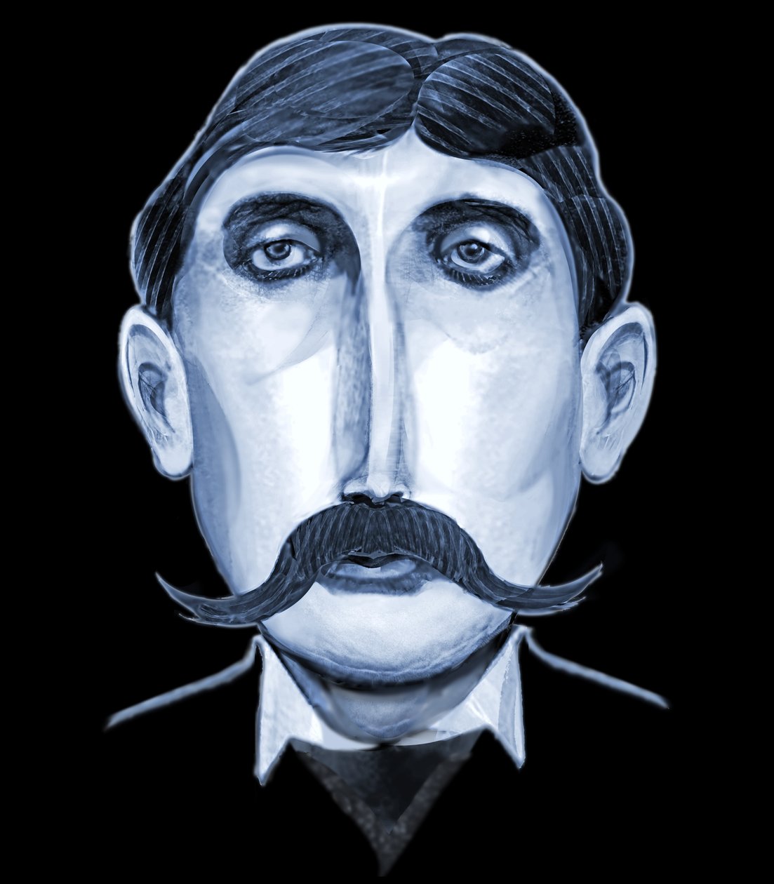 Marcel Proust, 2021 by Neale Osborne