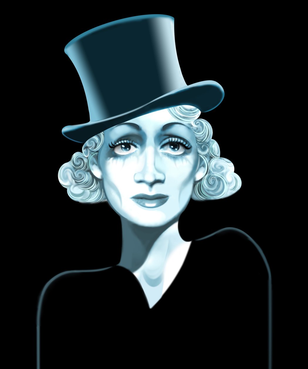 Marlene Dietrich by Neale Osborne
