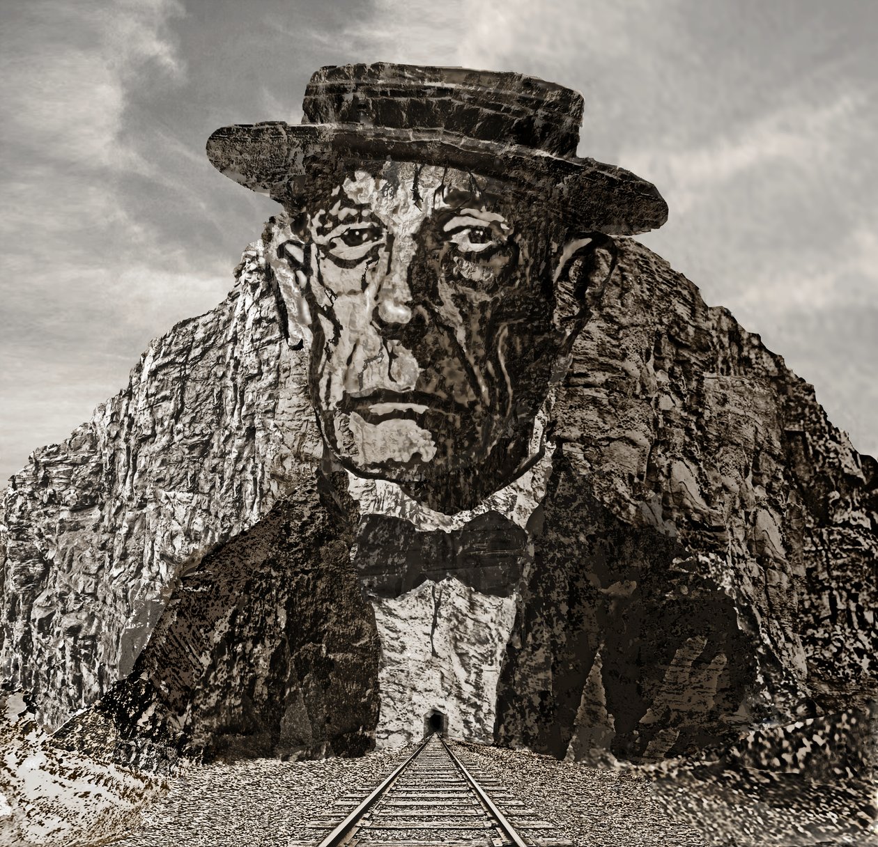 The Great Stoneface, 2021 by Neale Osborne
