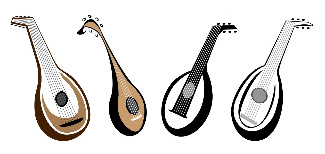 Assorted Lutes by Neale Osborne