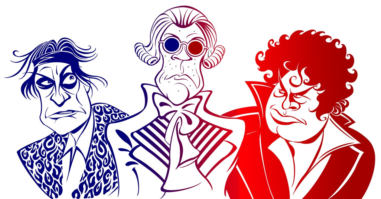 Trio of French Revolutionary Leaders, 2019 by Neale Osborne