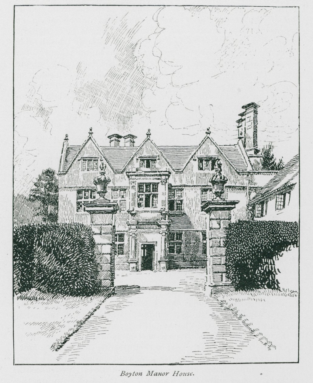 Boyton Manor House by Nelly Erichsen