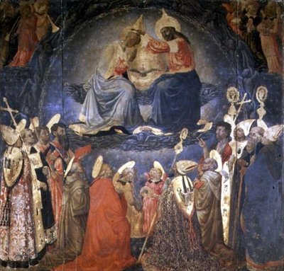 Coronation of the Virgin by Neri di Bicci