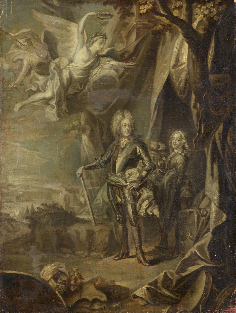 Apotheosis of Prince Eugene of Savoy by Leopold Blonder