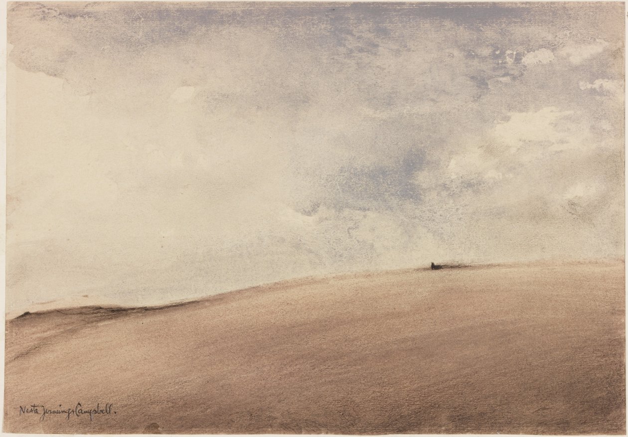 Passing Storm, Sussex Downs by Nesta Jennings Campbell