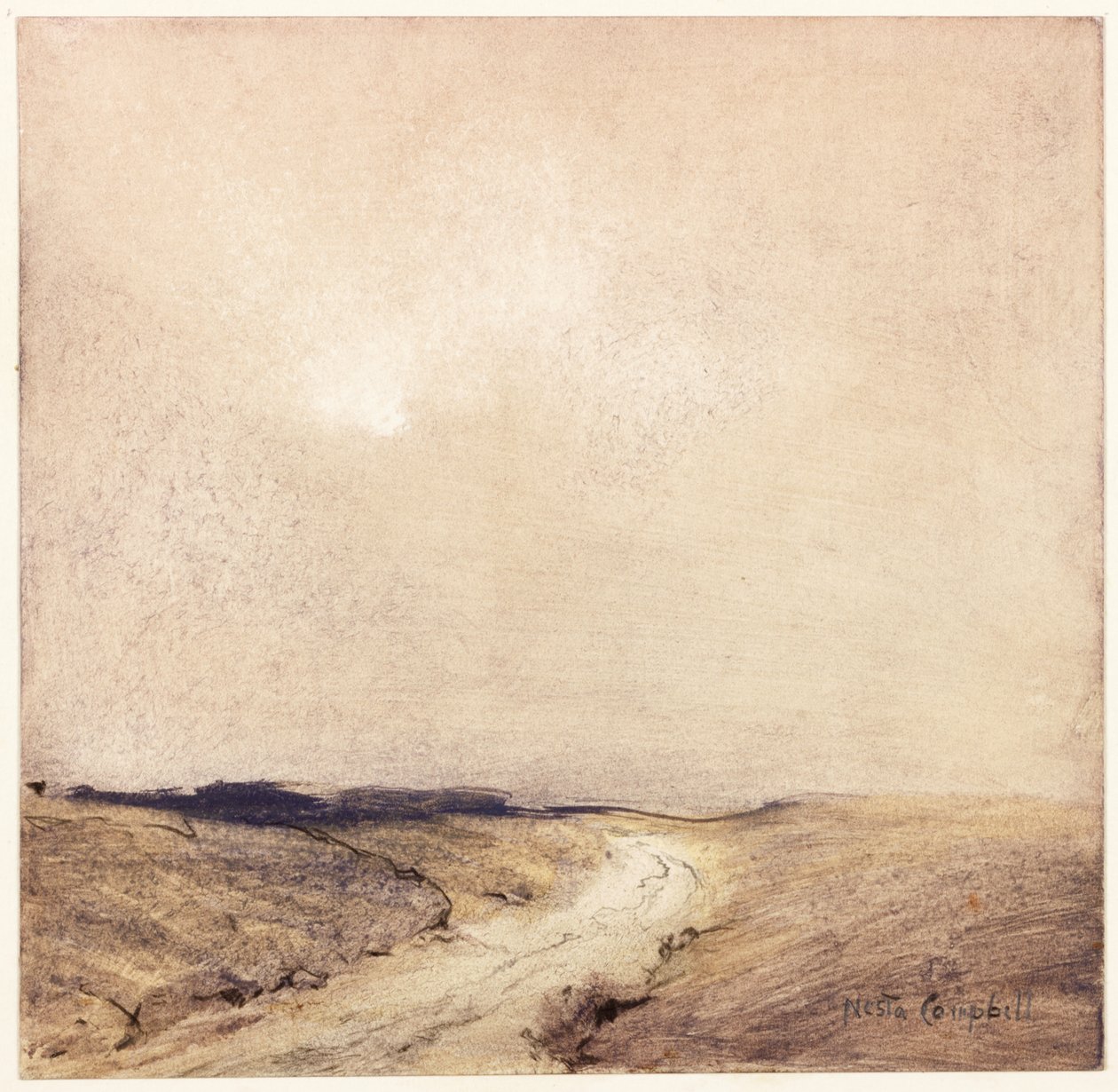 Yorkshire Moorland by Nesta Jennings Campbell