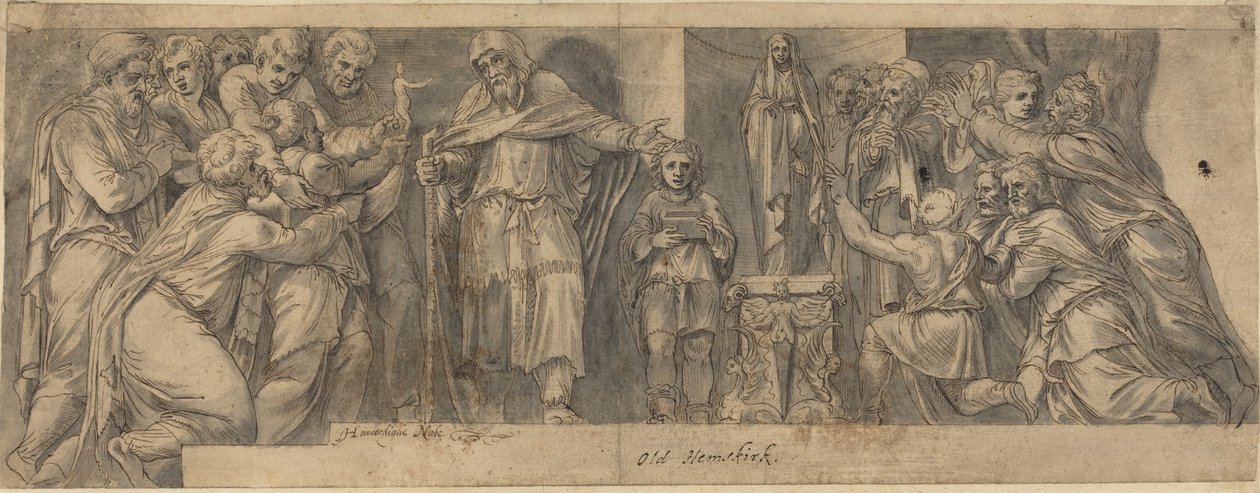 Scene from Ancient History by Netherlandish 16th Century after Polidoro da Caravaggio