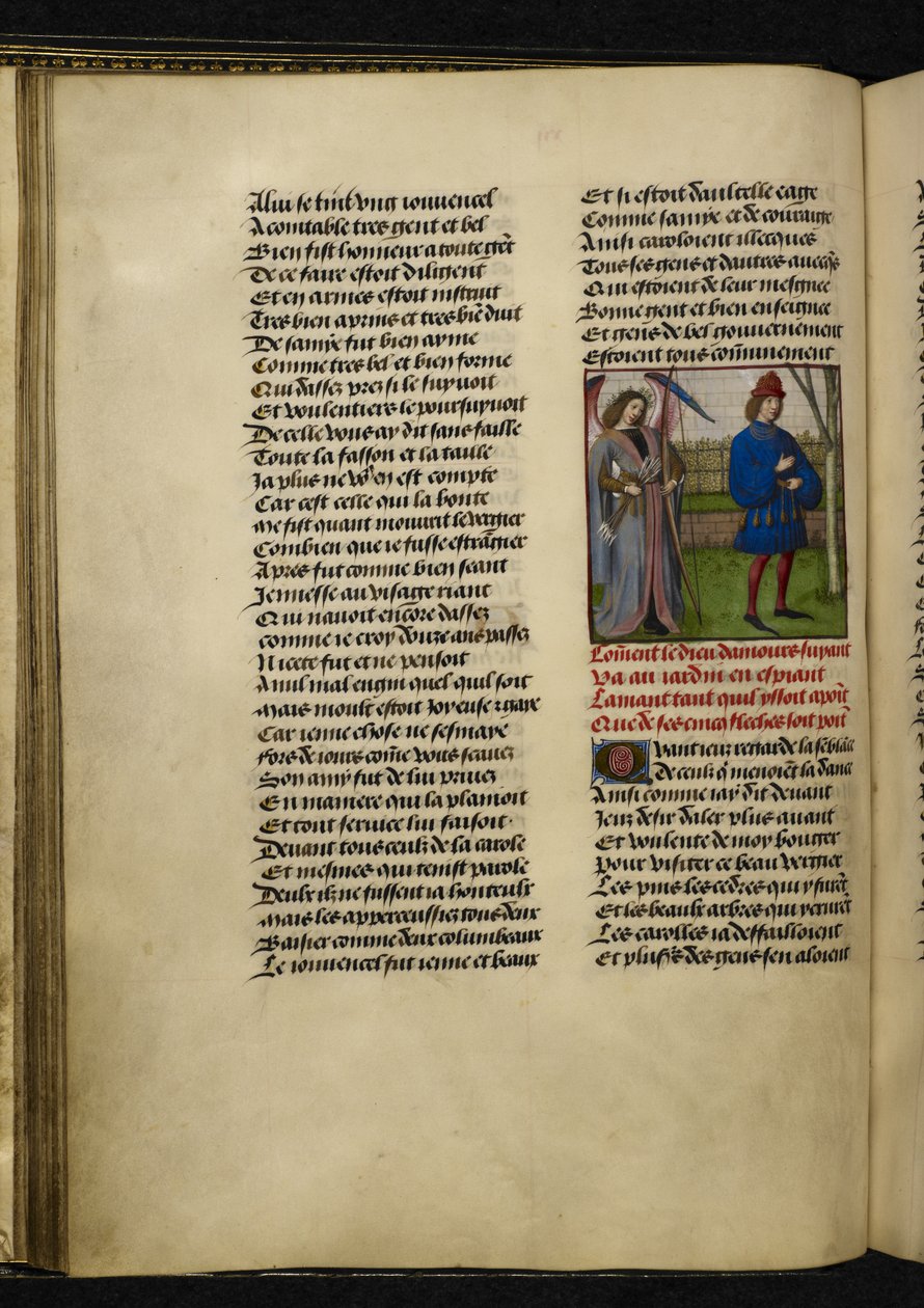 Amors (the God of Love) and L
