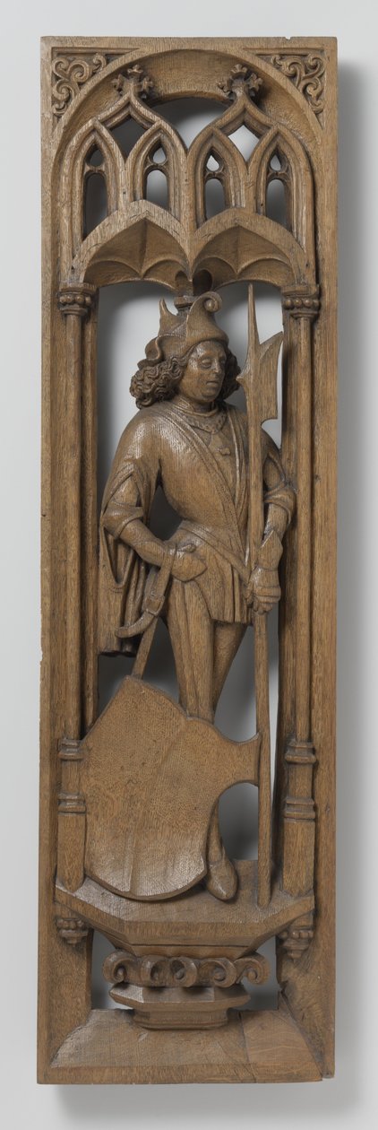 Panel from an Organ Case by Netherlandish School