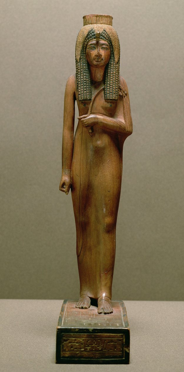 The divine queen Ahmose Nefertari by New Kingdom Egyptian
