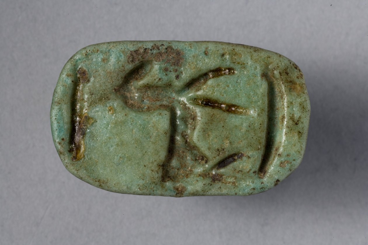 Scaraboid Seal, 18th-19th Dynasty, 1540-1186 BC by New Kingdom Egyptian