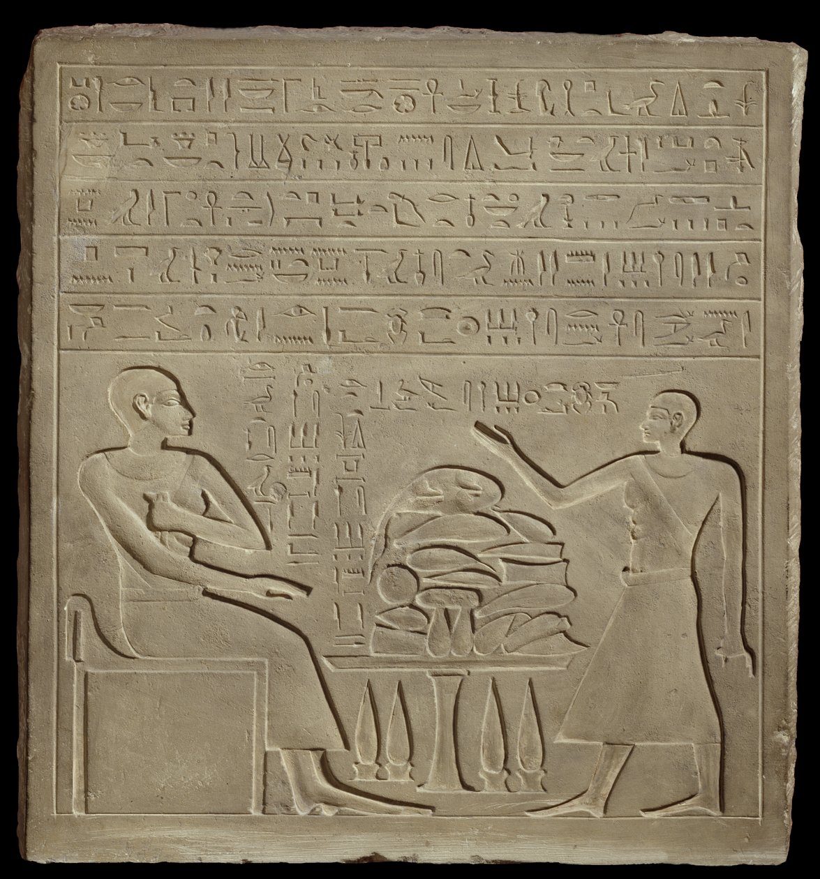 Stela of Imeny by New Kingdom Egyptian