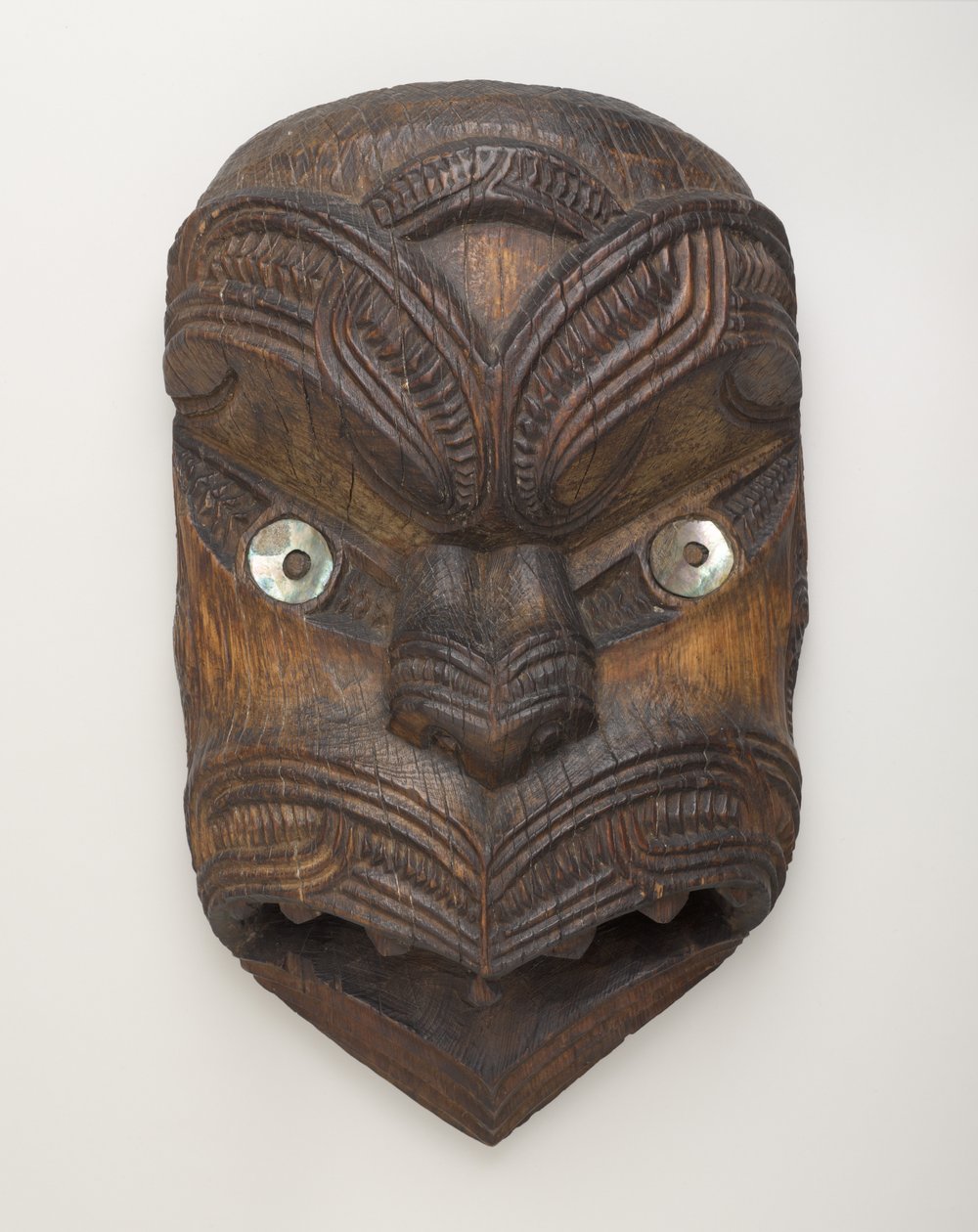 Gable Mask (Koruru) from Gisborne, North Island by New Zealand School