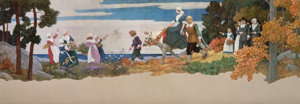 The Wedding Procession, 1941 by Newell Convers Wyeth