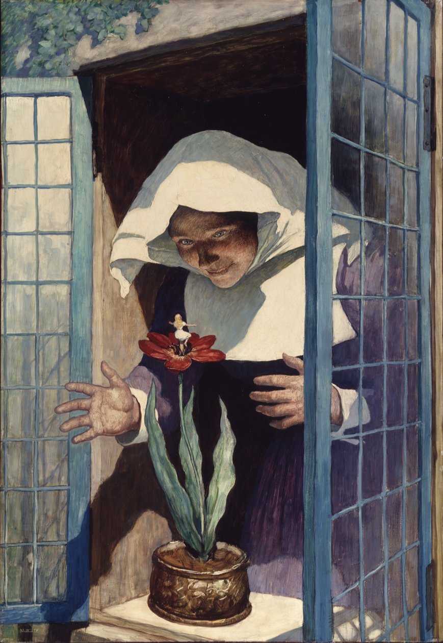 Thumbelina, 1940 by Newell Convers Wyeth