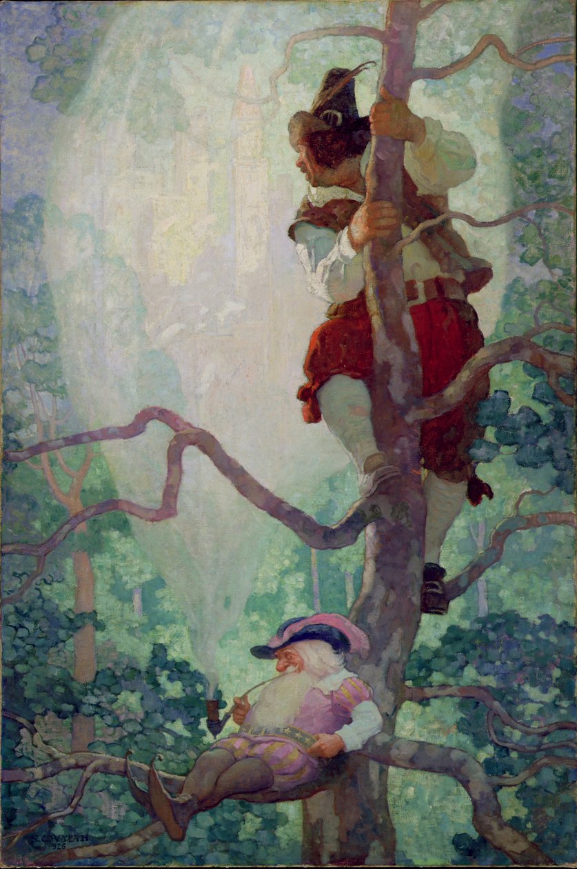 Visions of New York, 1926 by Newell Convers Wyeth