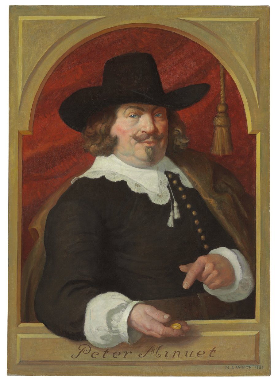 Peter Minuet by Newell Convers Wyeth