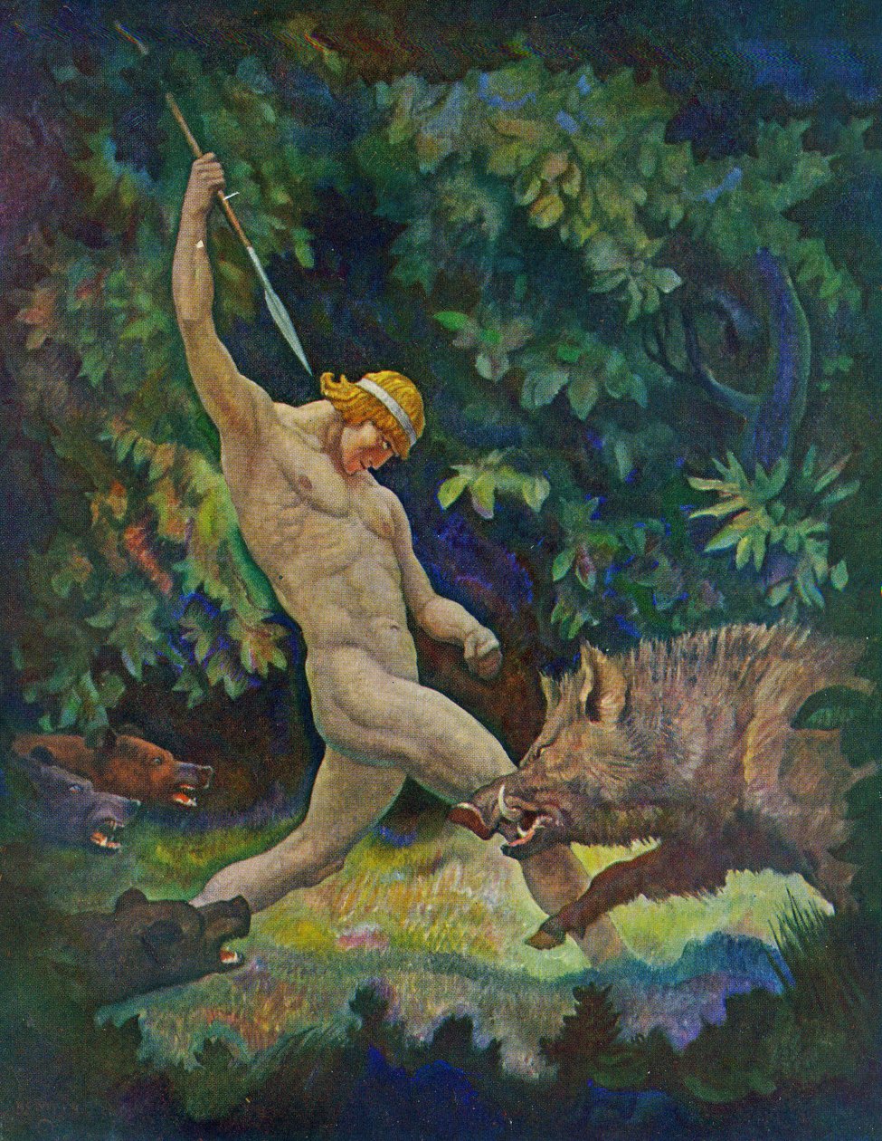 The Boar Hunt, 1929 by Newell Convers Wyeth