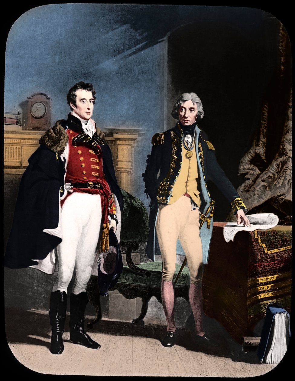 The Army and Navy, Wellington and Nelson by Newton and Co