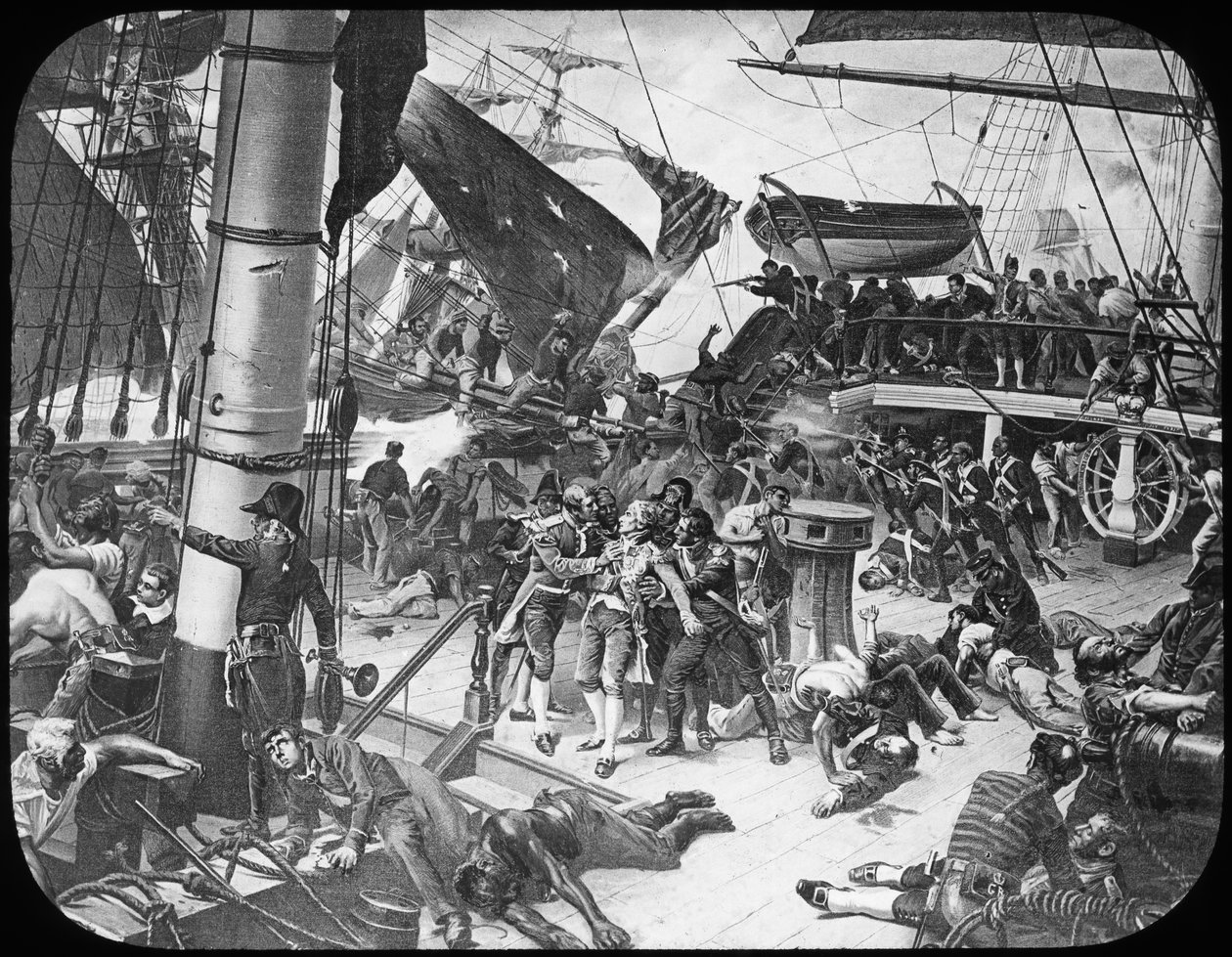 The Deck of HMS Victory by Newton and Co