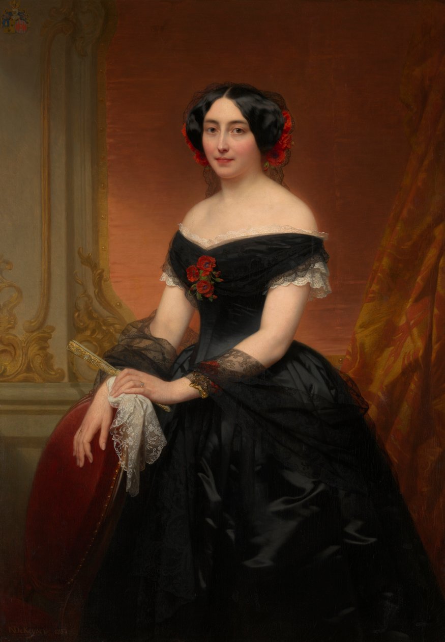 Lady Mols-de Brialmont by Nicaise de Keyser
