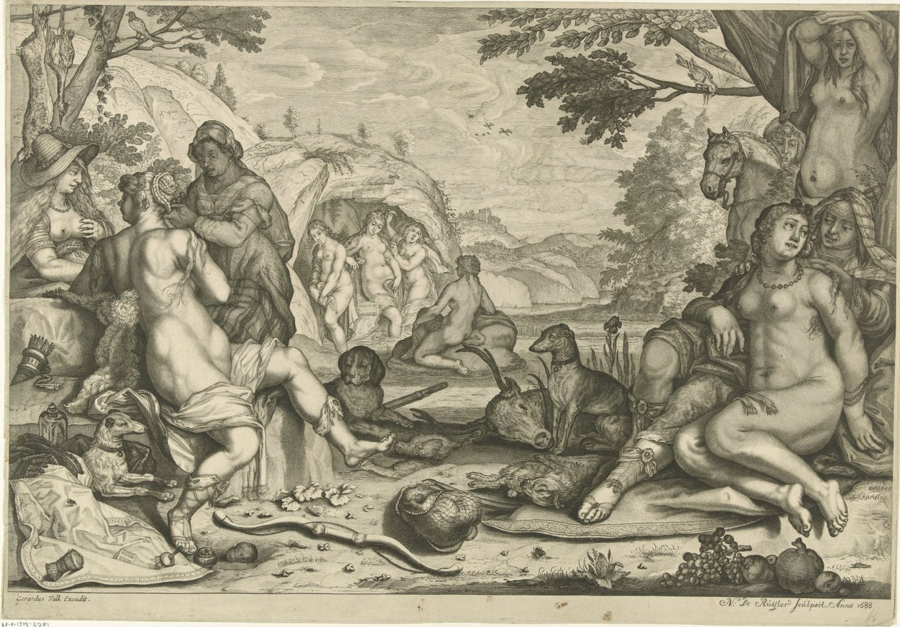 Diana and Callisto by Nicaise de Ruyter