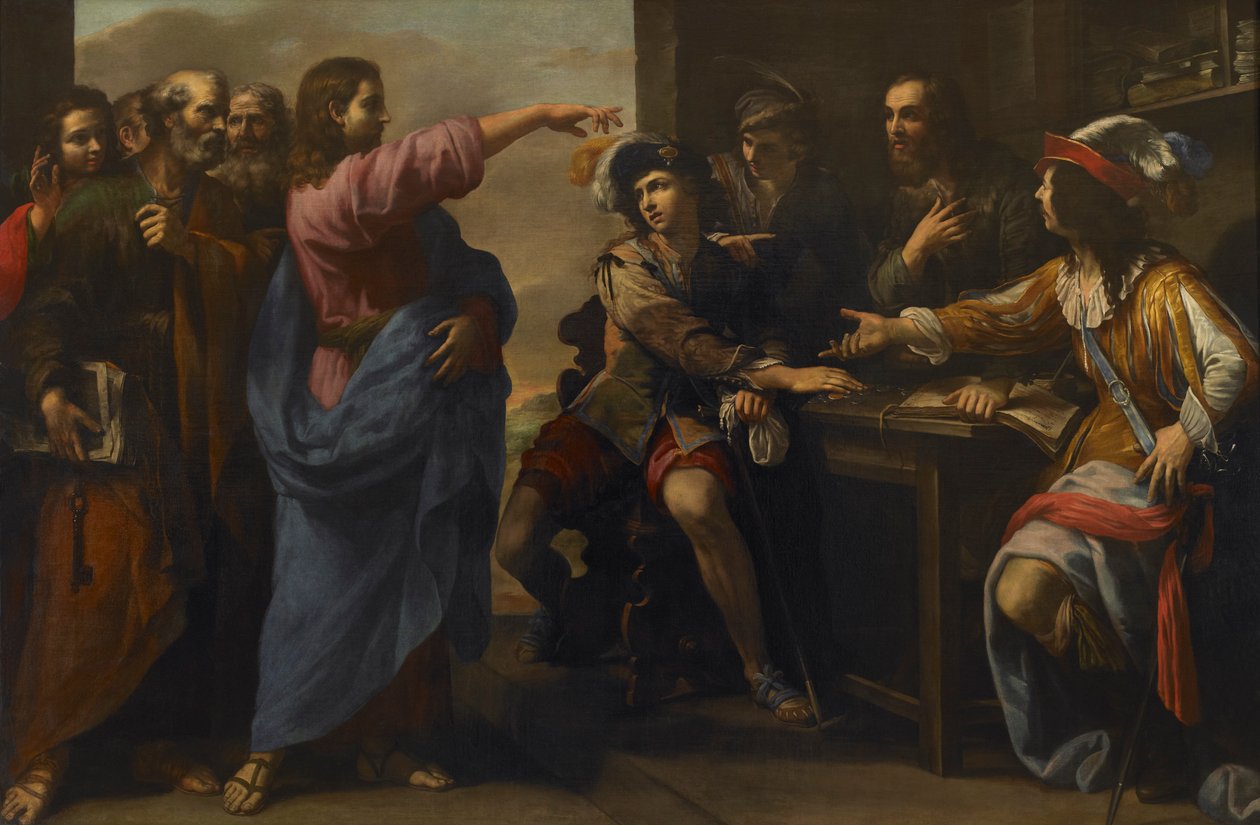 Vocation of Saint Matthew by Niccolo Tornioli