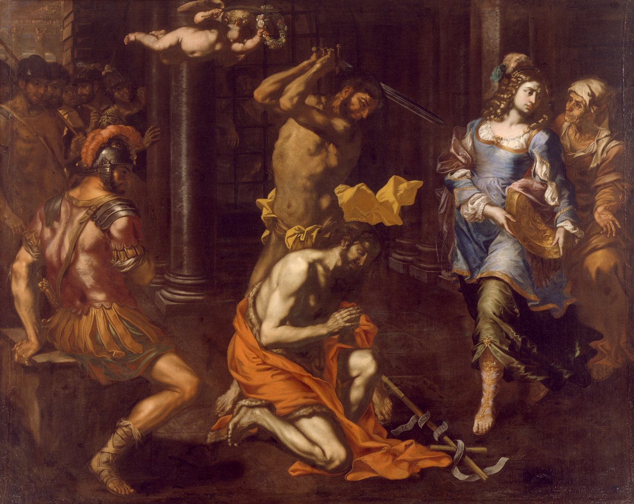 The beheading of Saint John Baptist by Niccolo de Simone by Niccolò de Simone