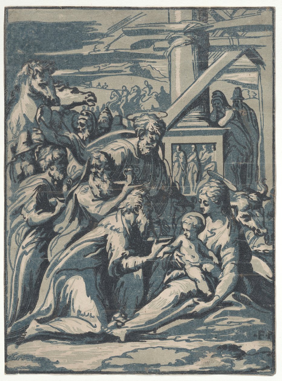 Adoration of the Magi by Niccolo Vicentino