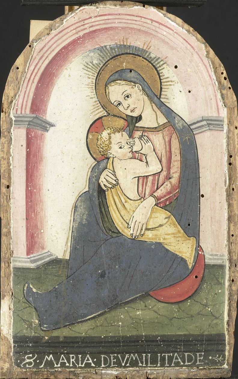 Madonna of Humility, c.1490-c.1500 by Niccolo di Mariano