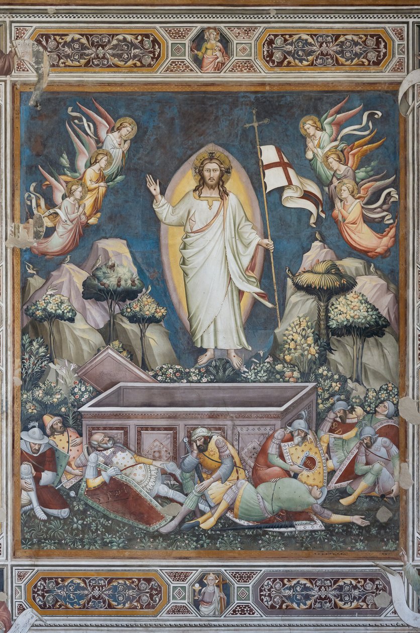 Scenes of the life of Christ: Resurrection by Niccolo di Pietro Gerini