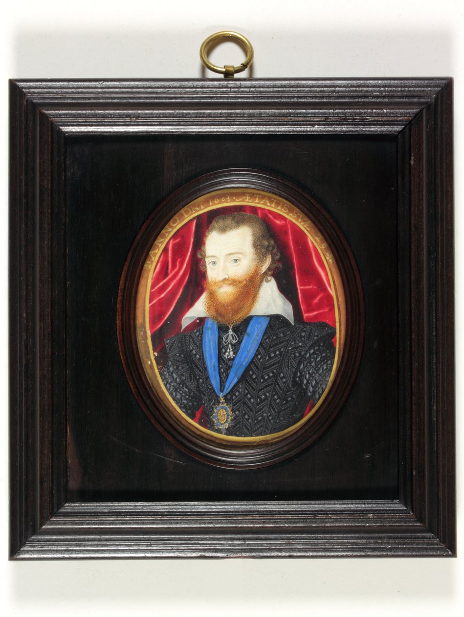 Ludovick Stuart, 2nd Duke of Lennox and Richmond by Nicholas (after) Hilliard