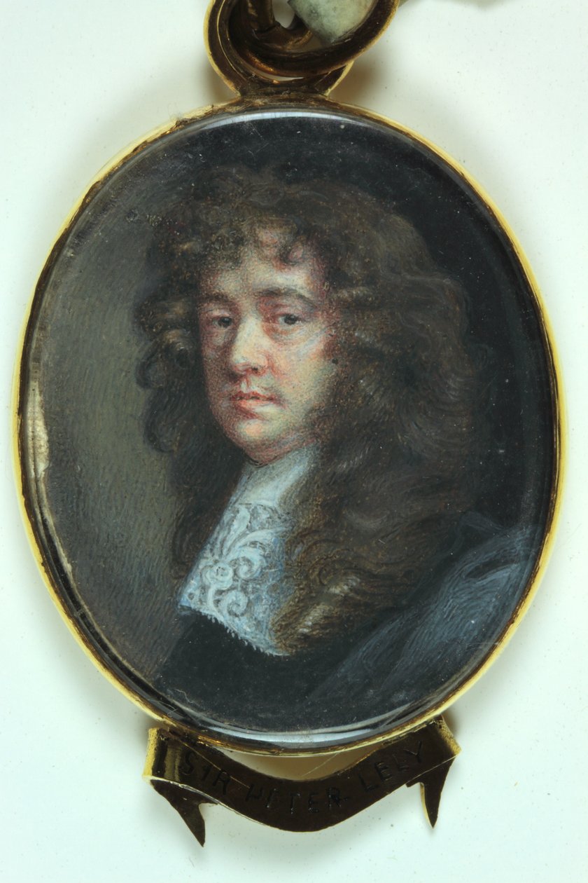 Sir Peter Lely by Nicholas (attr.to) Dixon