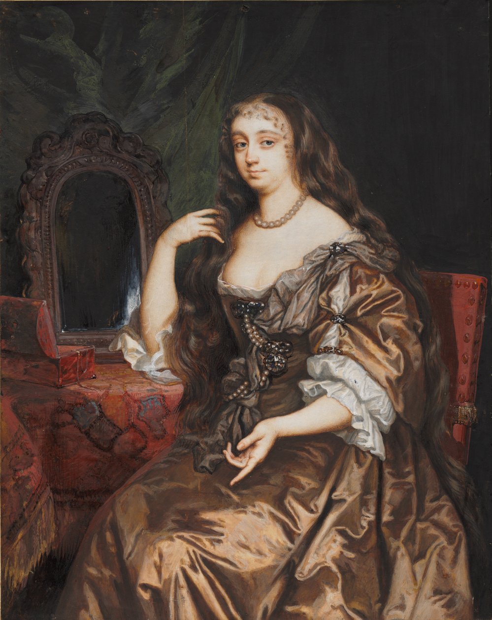 Portrait of Anne Hyde, Duchess of York by Nicholas Dixon