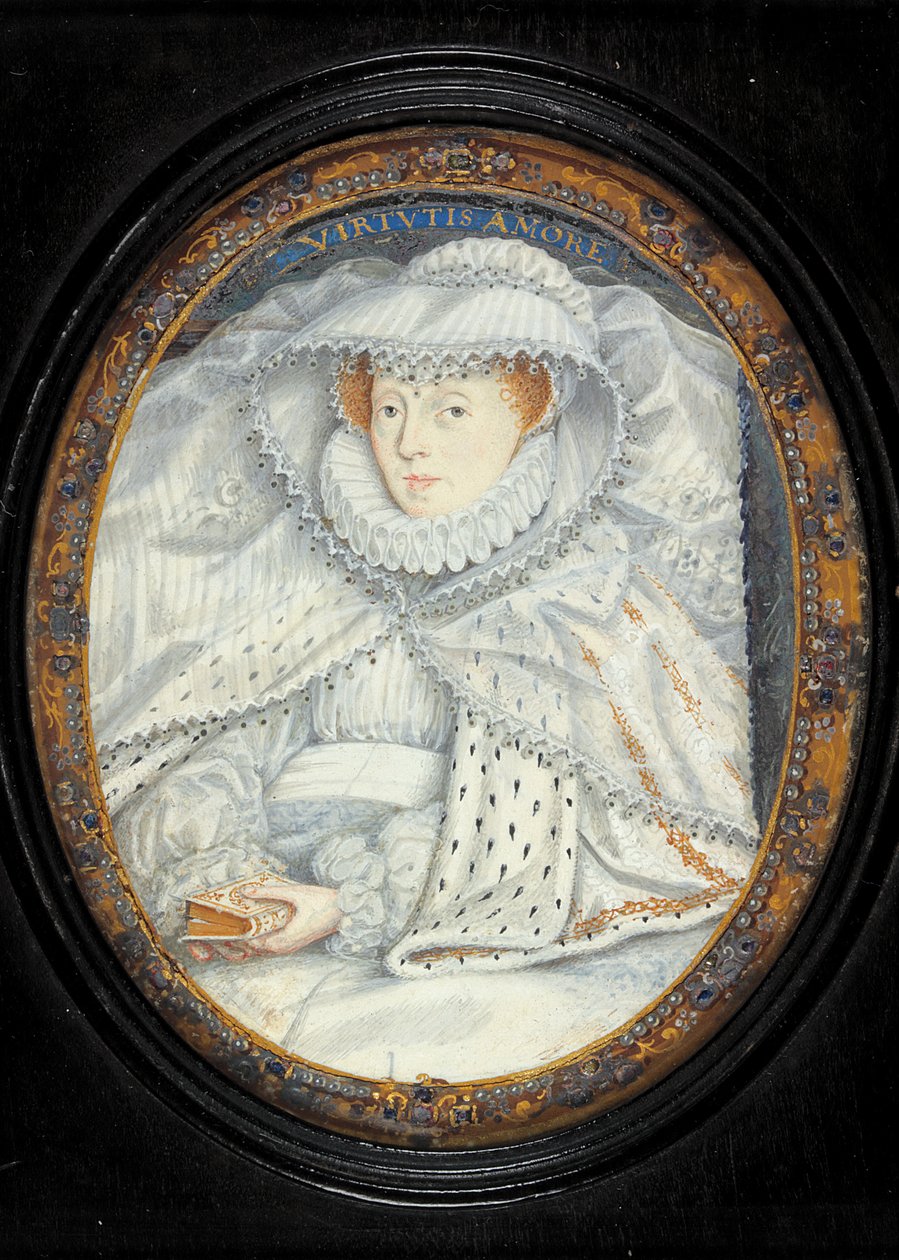 A Lady Traditionally Identified as Mary Queen of Scots by Nicholas Hilliard