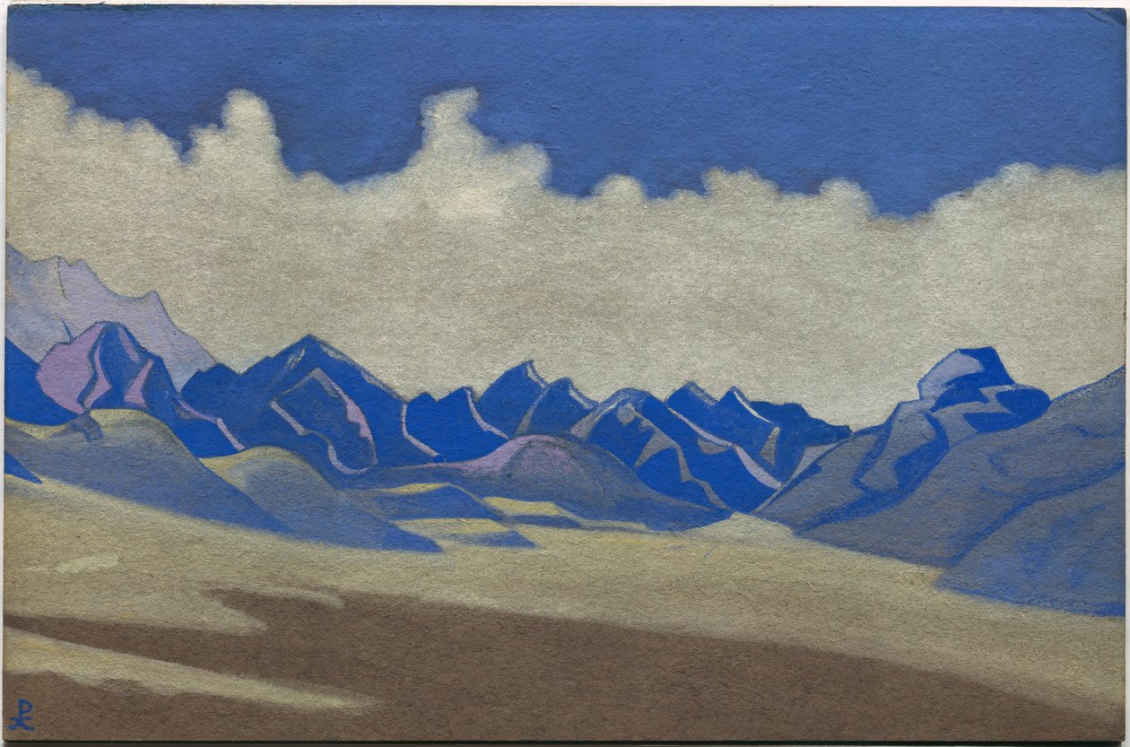 Karakoram, Path to Turkestan, 1936 by Nicholas Roerich