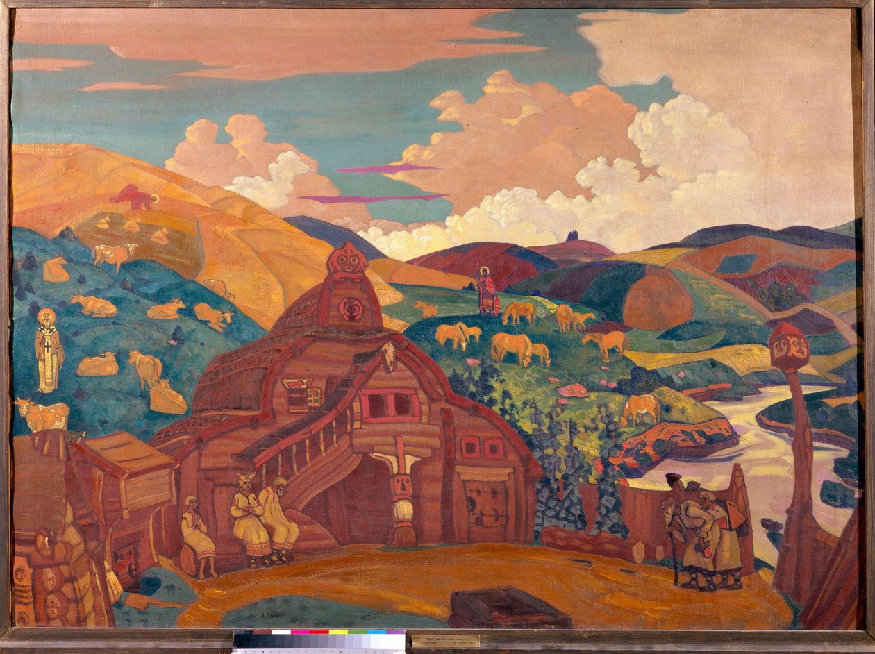 The Three Joys by Nicholas Roerich