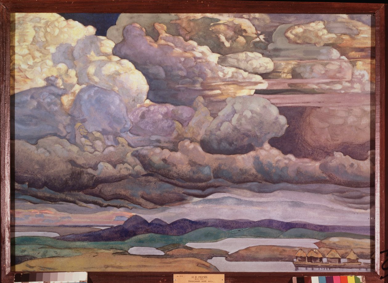 Skyscape by Nicholas Roerich