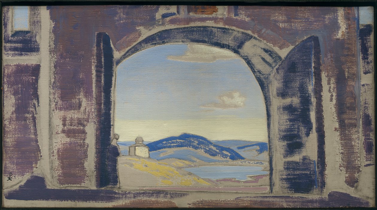 Study for a Painting, c.1922 by Nicholas Roerich